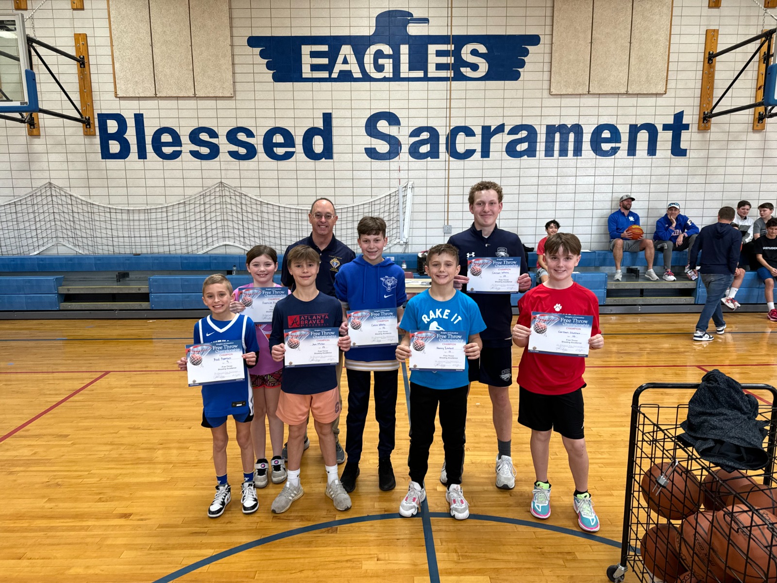 Free Throw Championship – 2024 Council Winners